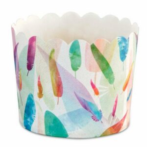 STÄDTER Muffinform Cupcake Rainbow Feathers Maxi 12 Stück