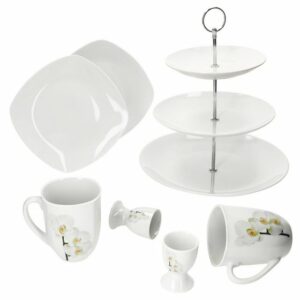 MamboCat Frühstücks-Geschirrset 7tlg. Etageren Frühstück Lilli Vanda - 1x 24302284