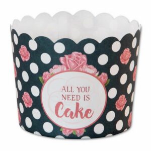 STÄDTER Muffinform Cupcake All You Need Is Cake Maxi 12 Stück