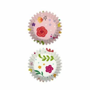 Birkmann Muffinform Mini-Papierbackförmchen Blumen Ø 4.5 cm